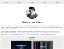 Tablet Screenshot of maxlath.eu